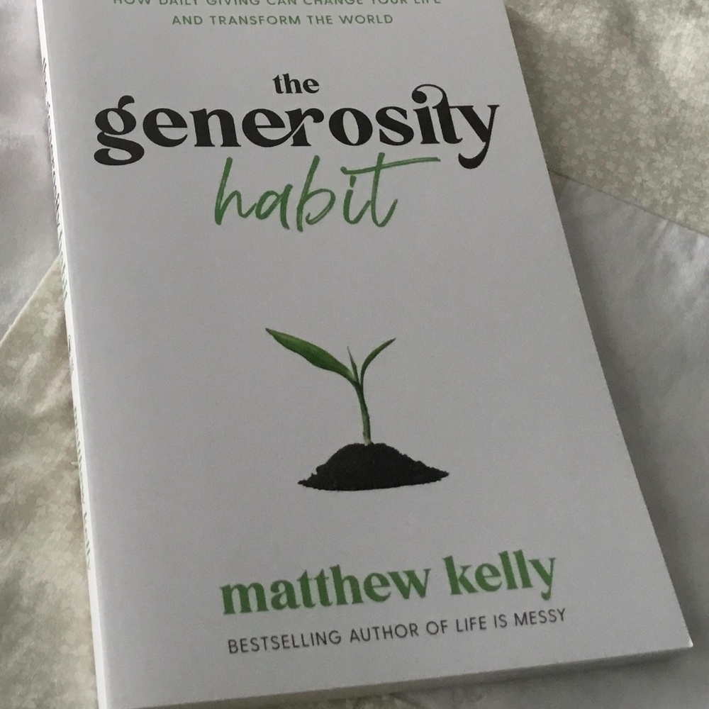 THE GENEROSITY HABIT’ paperback